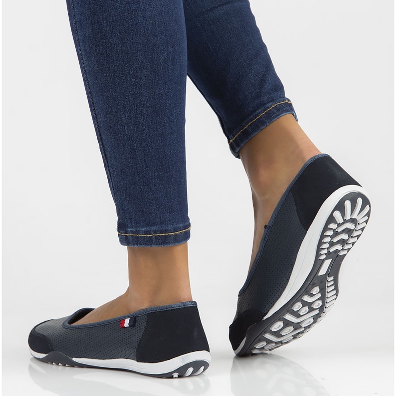 Läderskor Filippo DP142 / 22 Nv marinblå 2