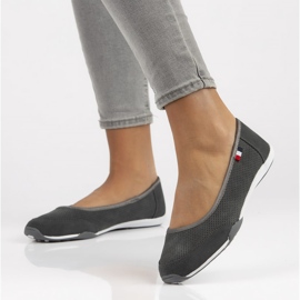 Läderskor Filippo DP143 / 22 Gr grå 1