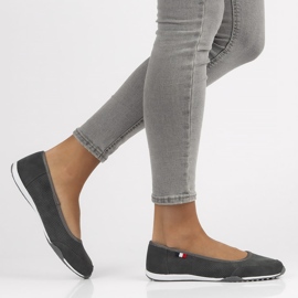 Läderskor Filippo DP143 / 22 Gr grå 2