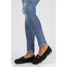 Läder Loafers Filippo DP1202 / 22 svart 1