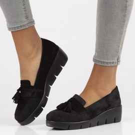 Läder Loafers Filippo DP3162 / 22 Bk Su svart 1