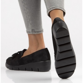 Läder Loafers Filippo DP3162 / 22 Bk Su svart 2