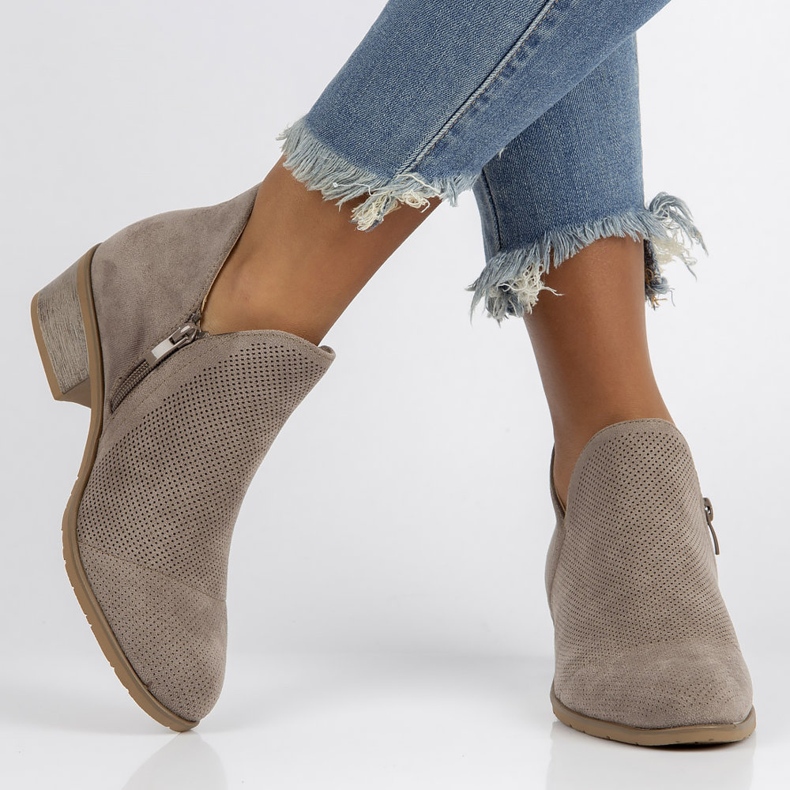 Filippo DBT3673 / 22 Gr grå stövlar 1