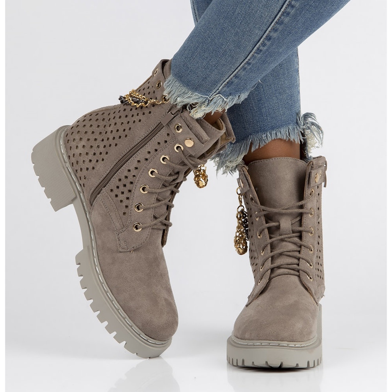 Filippo DBT3677 / 22 Gr grå stövlar 1