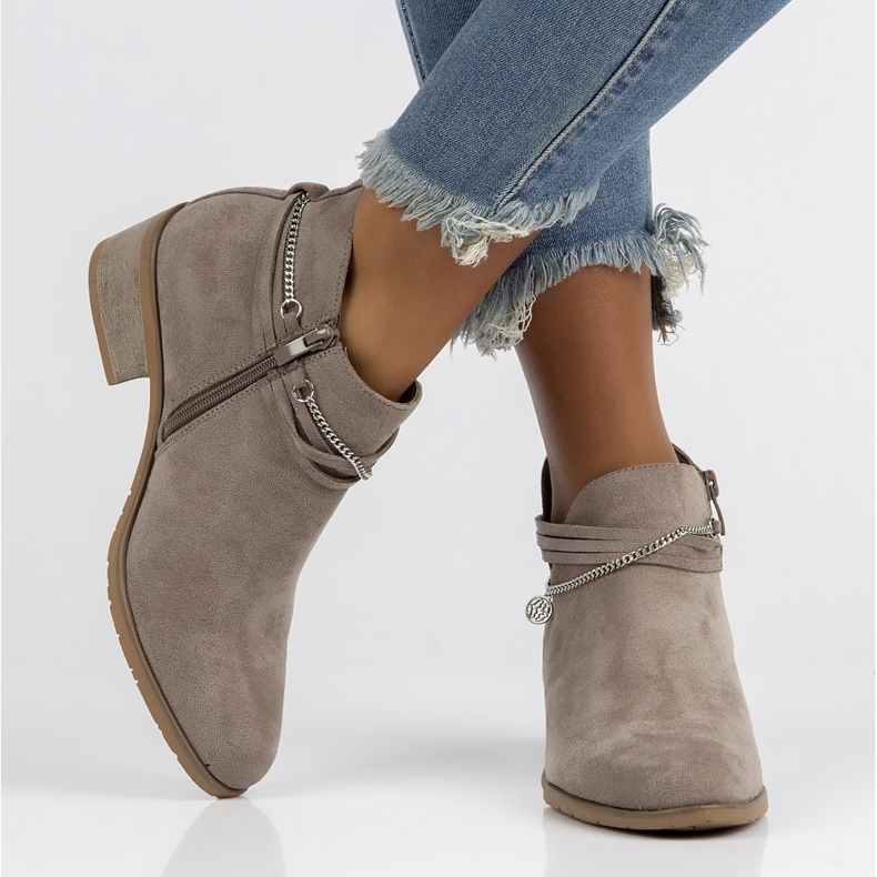 Filippo DBT3672 / 22 Gr grå stövlar 2