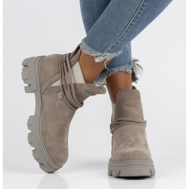 Filippo DBT3674 / 22 Gr grå stövlar 1