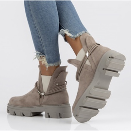 Filippo DBT3674 / 22 Gr grå stövlar 2