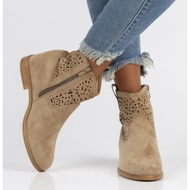 Filippo DBT3676 / 22 Beige stövlar 2