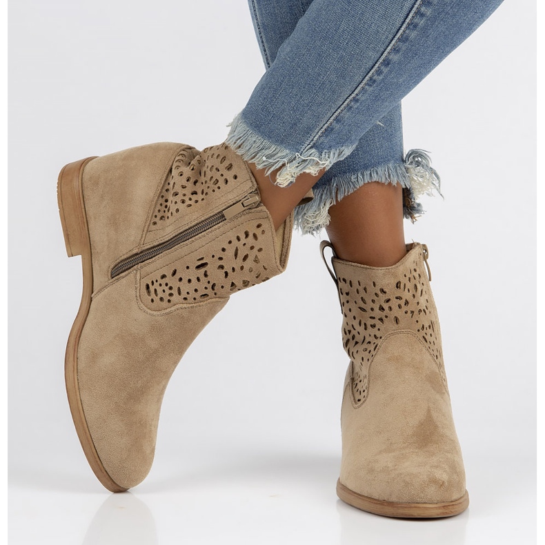 Filippo DBT3676 / 22 Beige stövlar 2