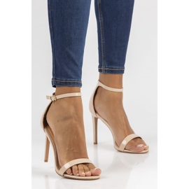 Filippo B508YH-PB beige sandaler 1