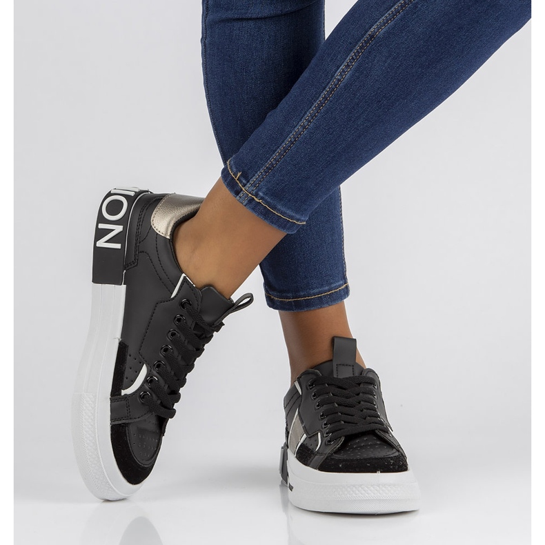 Filippo GG599 sneakers svarta 2