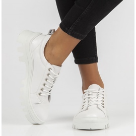 Lädersneakers FILIPPO DP3522 / 22 Wh vita 2