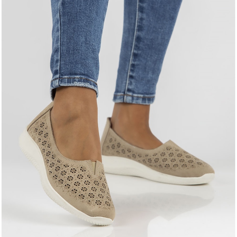 Läderskor Filippo DP3673 / 22 Be beige 1