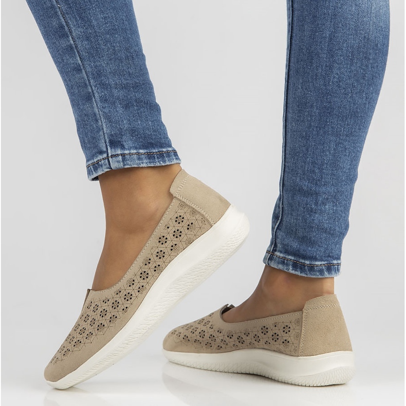 Läderskor Filippo DP3673 / 22 Be beige 2