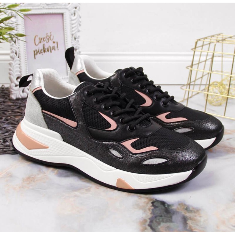 Vinceza W JAN91A sport sneakers svarta 2