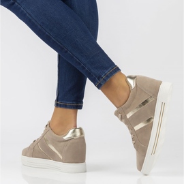 Läder Sneakers Filippo DP3549 / 22 Be beige 2