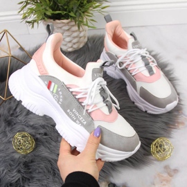 Vinceza W JAN120B vita sneakers 1