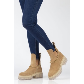 Mockastövlar Filippo 30065 camel beige brun 1