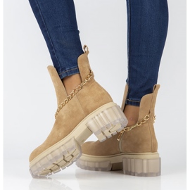 Mockastövlar Filippo 30065 camel beige brun 2