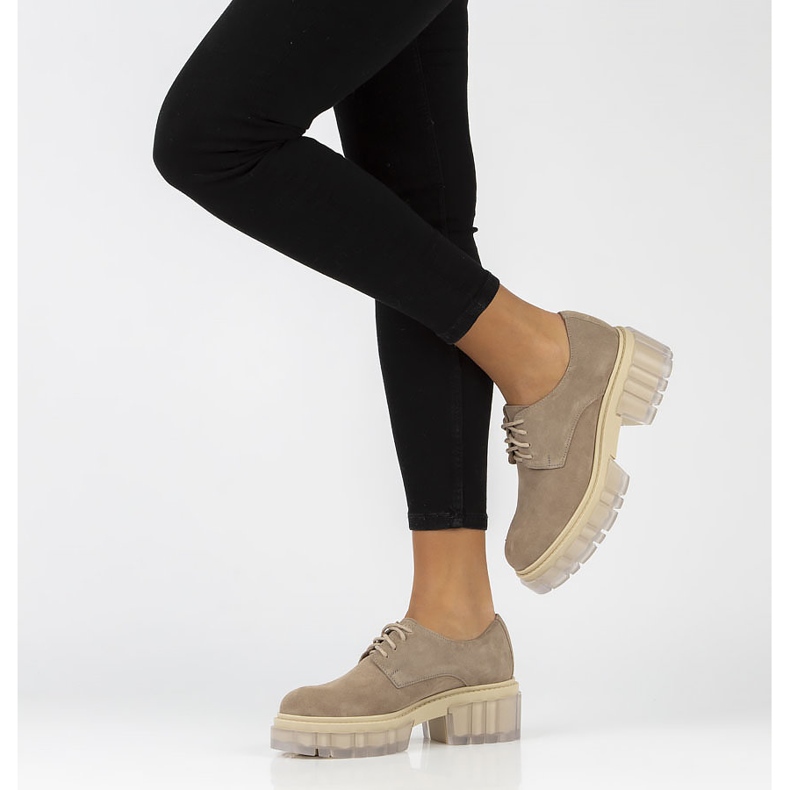 Mockaskor Filippo 20099 taupe beige brun 2