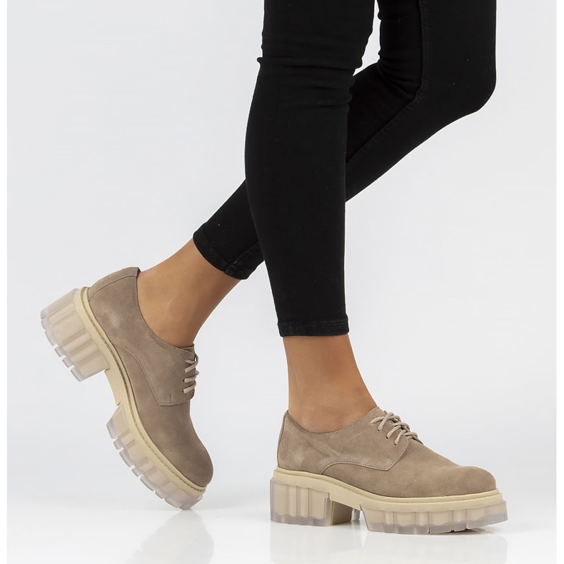 Mockaskor Filippo 20099 taupe beige brun 1