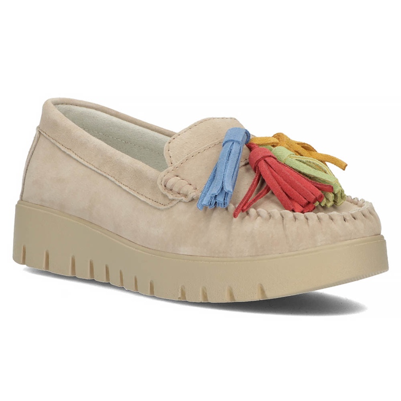 Läderskor Filippo DP3535 / 22 Be beige 1