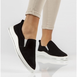 Läderskor Filippo DP3622 / 22 Bk svarta 1