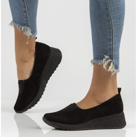 Läderskor Filippo DP3646 / 22 Bk svarta 1