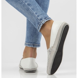 Läderskor Filippo DP031 / 22 Wh Bl vit blå 2