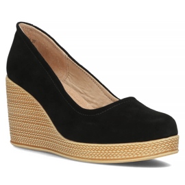 Läderskor Filippo DP3521 / 22 Bk Su svart 1