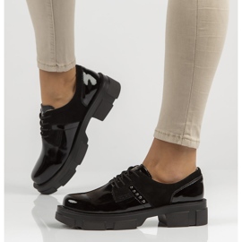 Läderskor Filippo DP3713 / 22 Bk svart 1