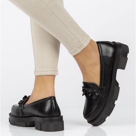 Läderskor Filippo DP3221 / 22 Bk Bk svart 1