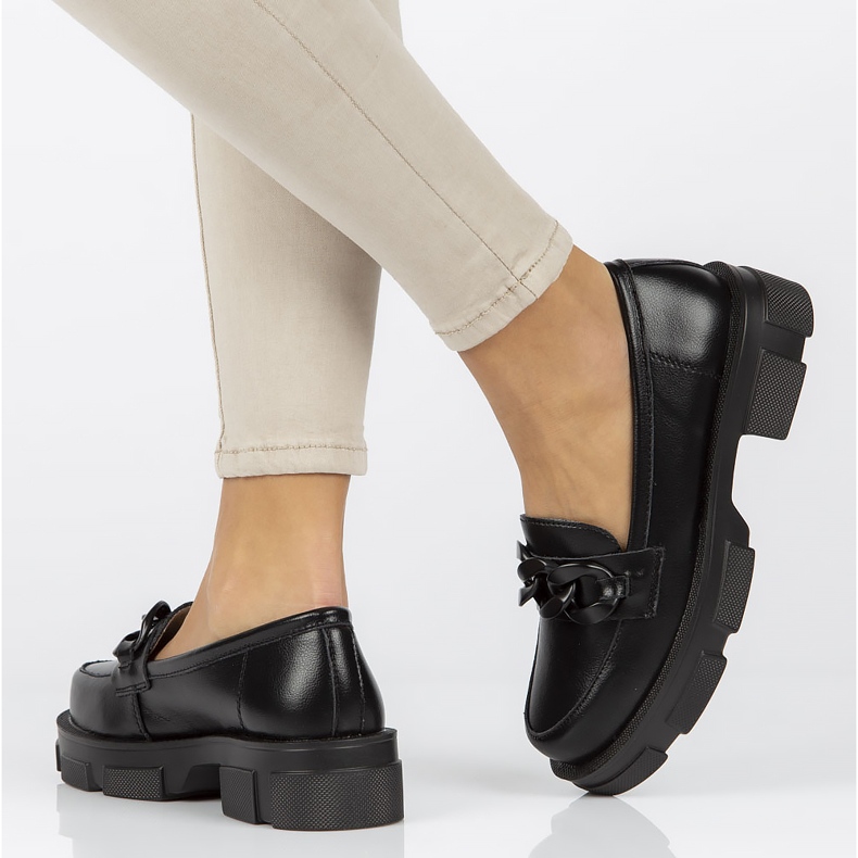 Läderskor Filippo DP3221 / 22 Bk Bk svart 1