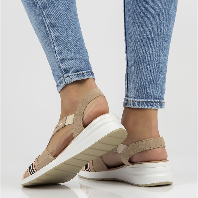 Lädersandaler Filippo DS3500 / 22 Be beige 1