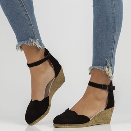 Lädersandaler Filippo DS1394 / 22 Bk Svart 1