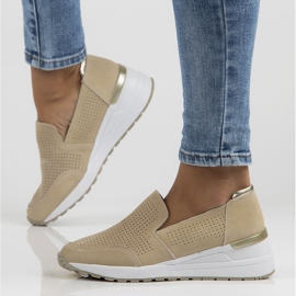 Läderskor Filippo DP3537 / 22 Be beige 1