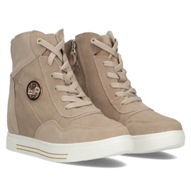 Läder Sneakers Filippo DBT3552 / 22 Be beige 4