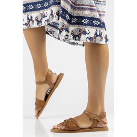 Lädersandaler Filippo DS3901 / 22 Br brun 1