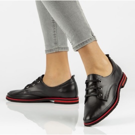 Läderskor Filippo DP3917 / 2022 Bk svart 1