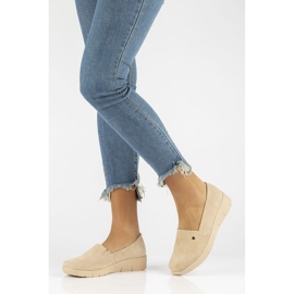 Läderskor Filippo DP3628 / 22 Be beige 1