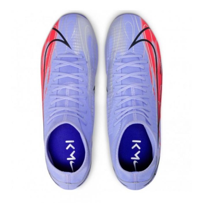 Nike Mercurial Superfly 8 Academy Km FG / MG M DB2857 506 fotbollsskor svart, violett, röd rosor och lila 1
