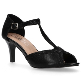 Filippo DS1360 / 22 Bk Svarta sandaler 1