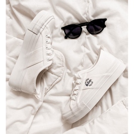 Sneakers på Lee Cooper LCW-22-31-0837L Vit plattform 1