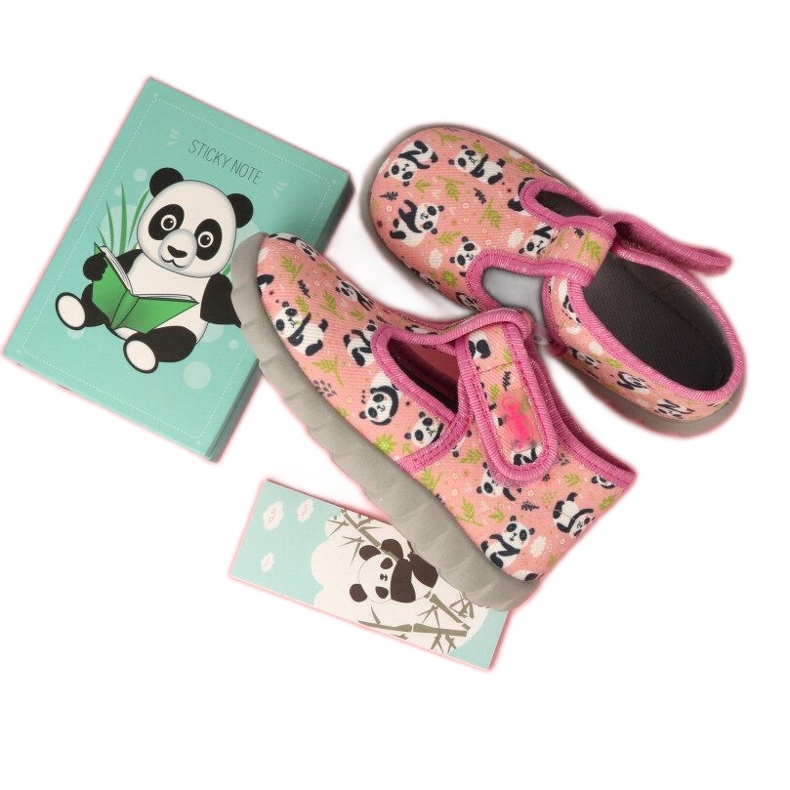 Befado barnskor 528P052 rosa mångfärgad 5