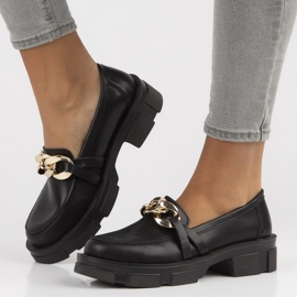 Läderskor Filippo DP3221 / 22 Bk svarta 1