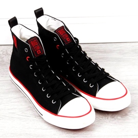 High-top sneakers Big Star M JJ174065 svarta 2