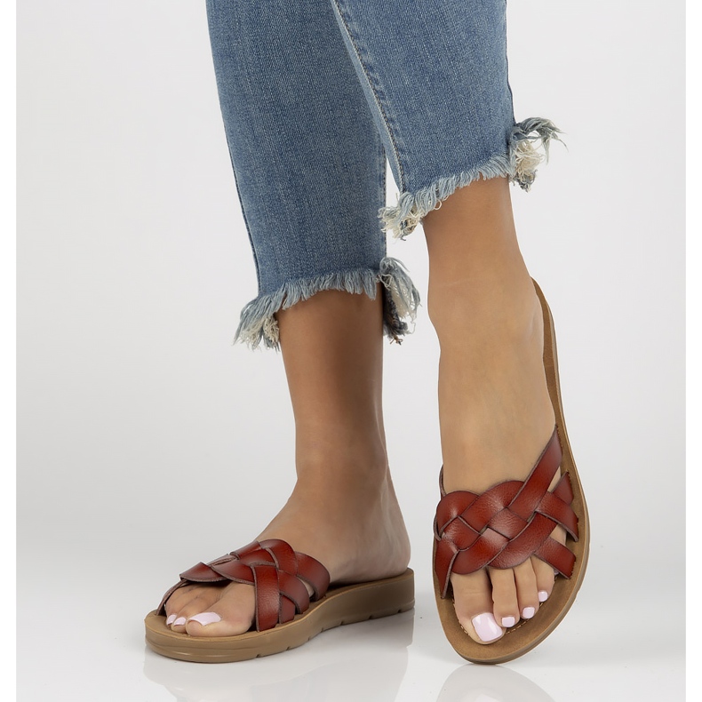 Filippo DK3610 / 22 Bruna tofflor 1