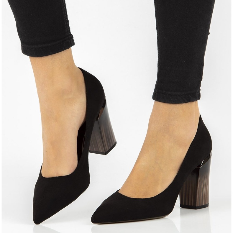 Filippo DP2385 / 21 Bk svarta pumpar 2