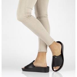 Skinntofflor Filippo DK2059 / 22 Bk svarta 1