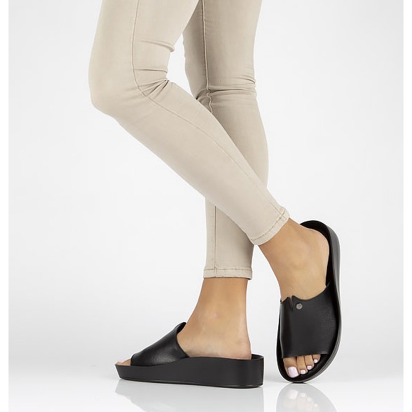 Skinntofflor Filippo DK2059 / 22 Bk svarta 1